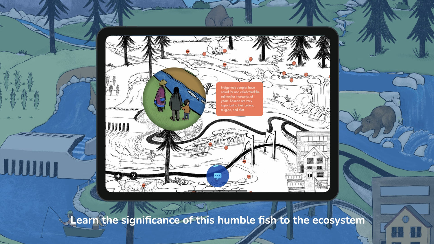 Journey to the Ocean Life of a Salmon Peekabook